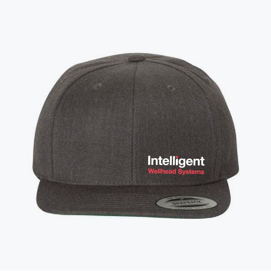 Yupoong Wool Blend Flat Bill Snapback Cap