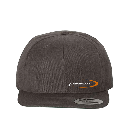 Yupoong Wool Blend Flat Bill Snapback Cap