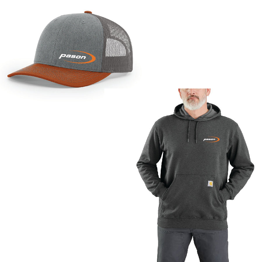 RICHARDSON - Trucker Cap + CARHARTT Loose Fit Midweight Sweatshirt