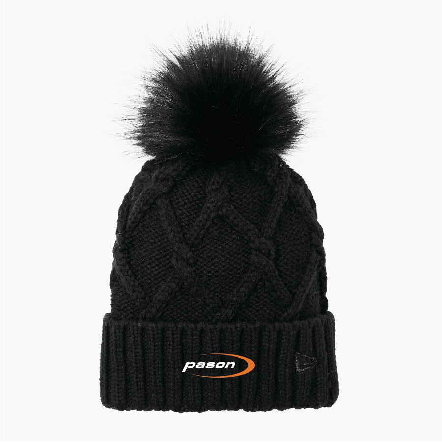 New Era® Faux Fur Pom Beanie