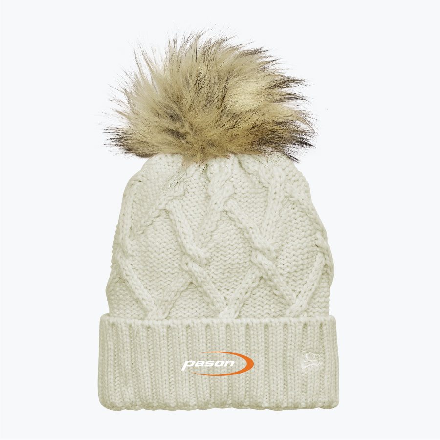 New Era® Faux Fur Pom Beanie