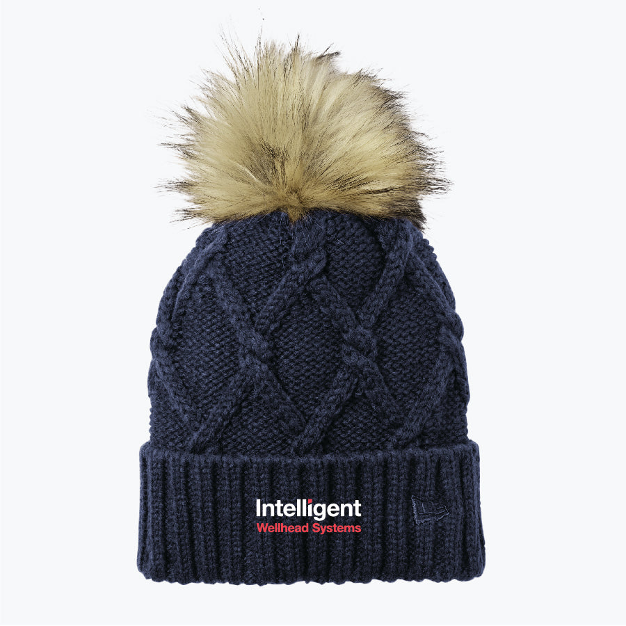 New Era® Faux Fur Pom Beanie