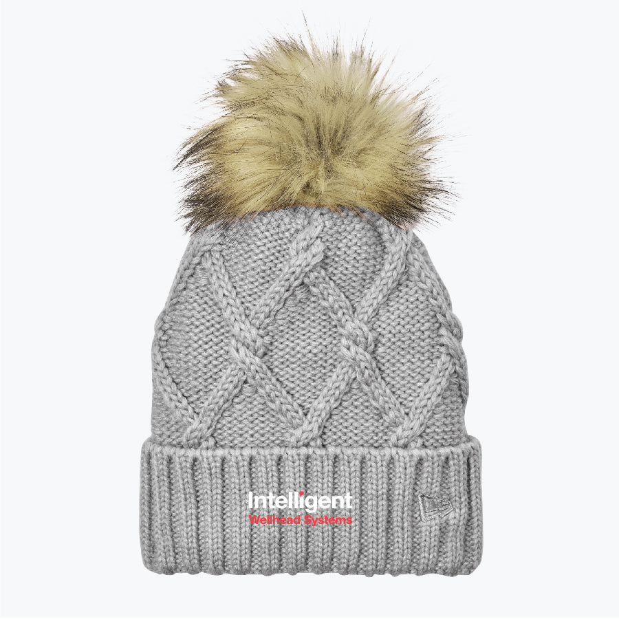 New Era® Faux Fur Pom Beanie