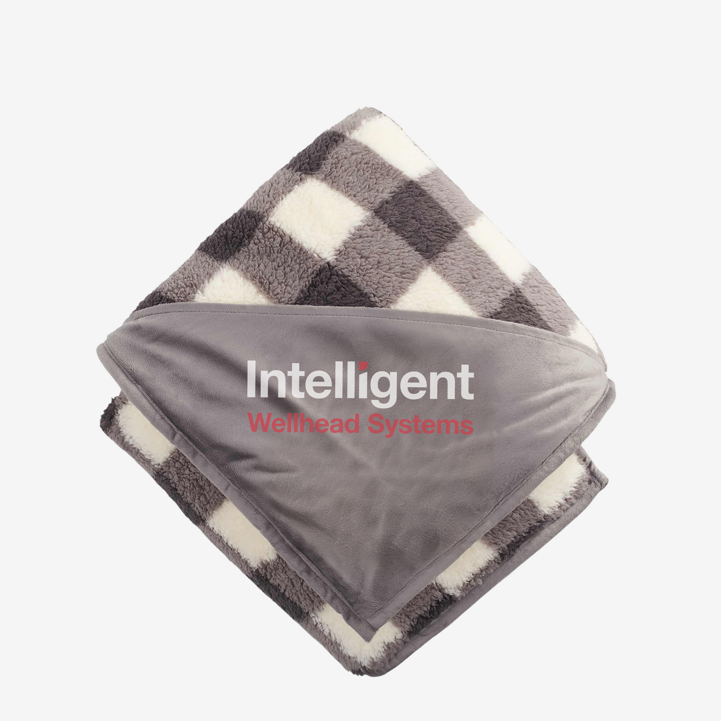 Double Sided Plaid Sherpa Blanket